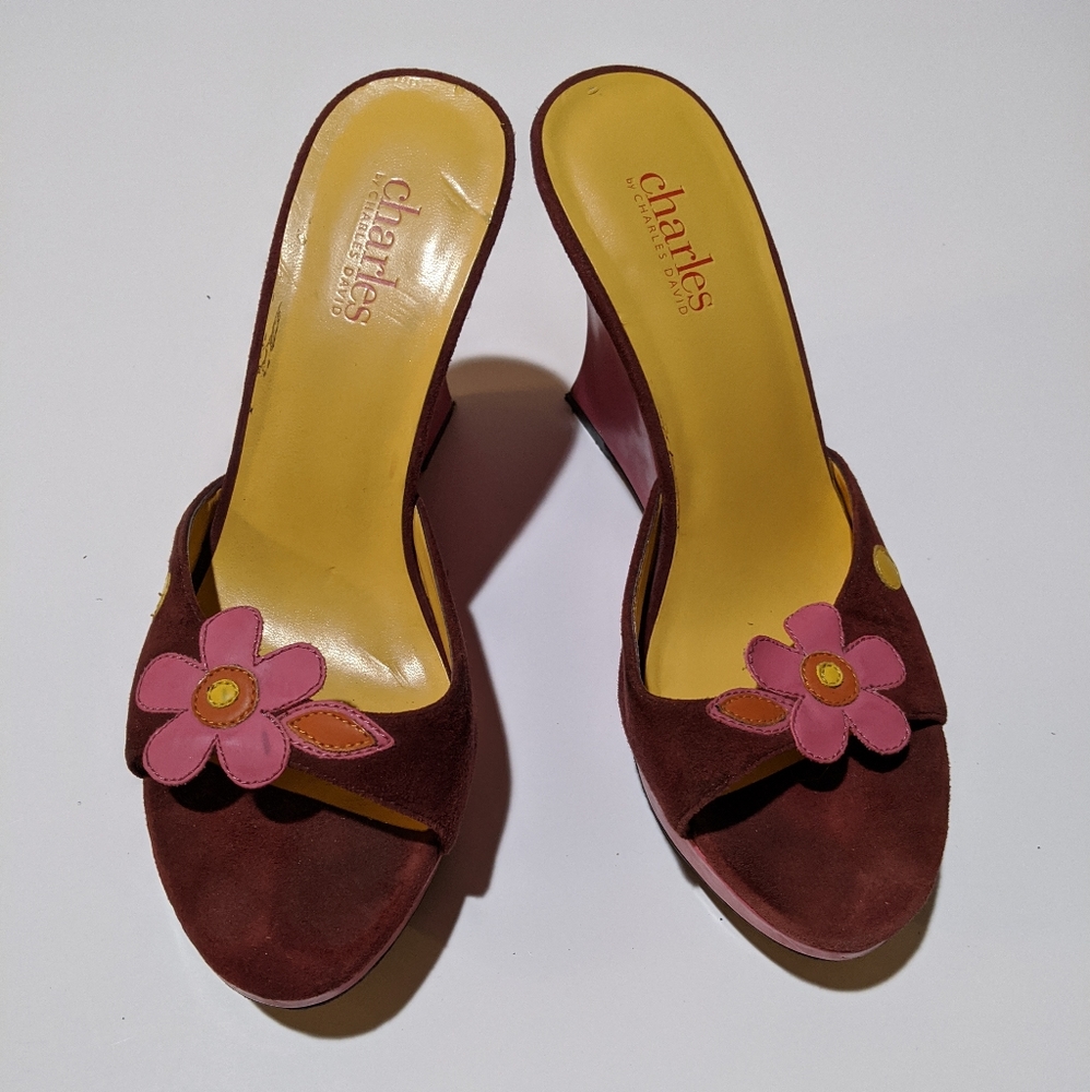 Charles by Charles David Wedge Heels